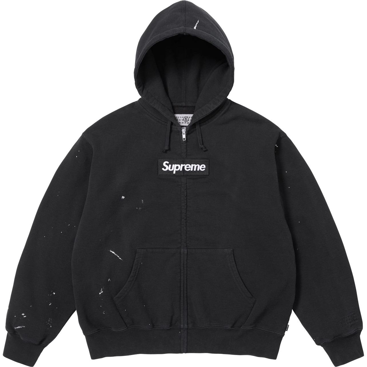 Supreme MM6 Maison Margiela Box Logo Zip Up Hooded